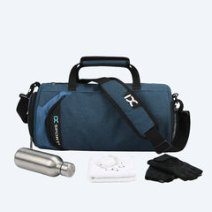 Blue yoga fitness gym bag in Oxford cloth