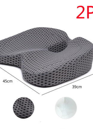 Memory Foam Car Seat Cushion – White – view 6
