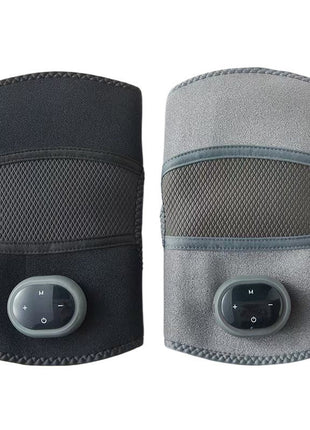 Electric self-heating knee massage instrument with adjustable heat and timing controls