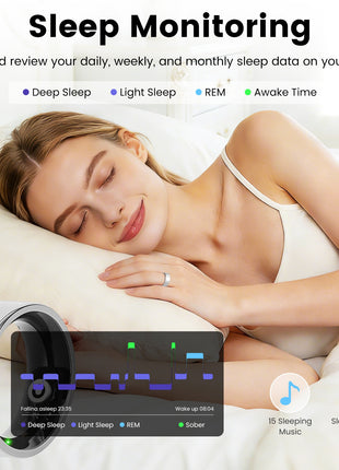 Titanium smart ring – view 9
