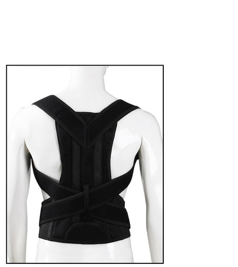 Posture correction belt – black