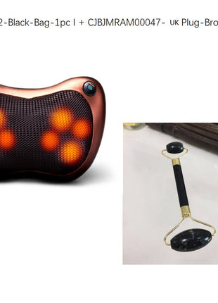 Infrared Heating Shiatsu Massage Pillow for Neck & Back Relief
