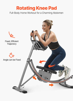 Foldable AB Workout Machine for Core & Home Training