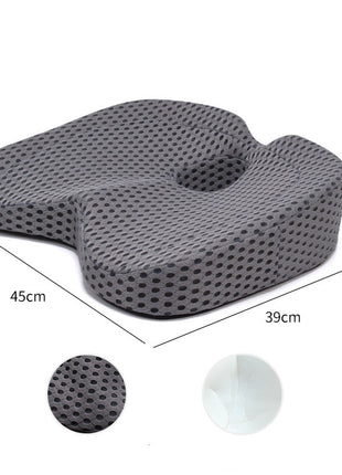 Memory Foam Car Seat Cushion – White – view 2