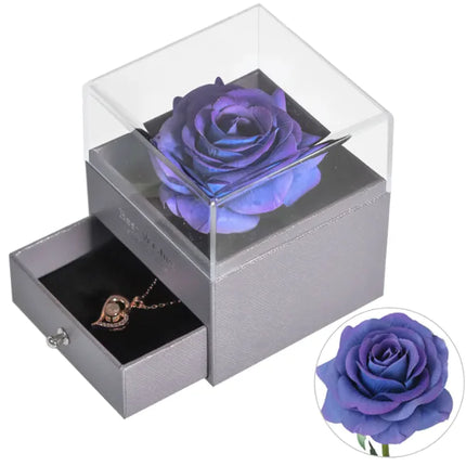 Valentine Eternal Rose Jewelry Gift Box