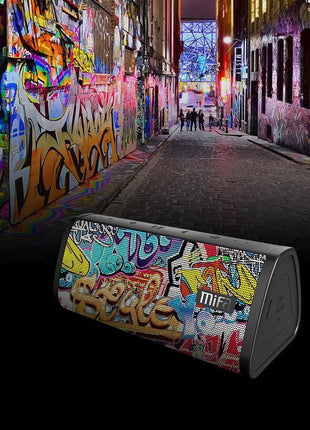 Waterproof Bluetooth Outdoor Speaker with Deep Bass