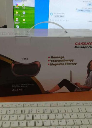 Infrared Heating Shiatsu Massage Pillow for Neck & Back Relief