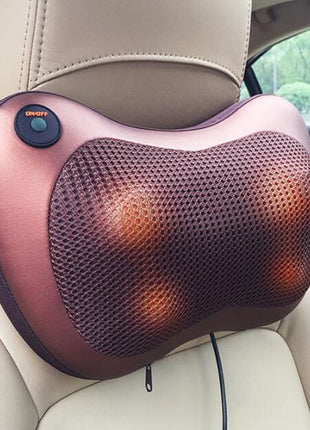 Infrared Heating Shiatsu Massage Pillow for Neck & Back Relief
