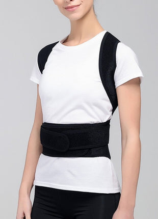 Posture corrector back brace – black – view 6