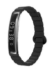 Black Magnetic Silicone Strap