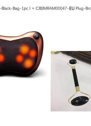 Infrared Heating Shiatsu Massage Pillow for Neck & Back Relief