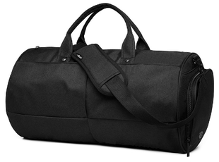 Waterproof Canvas Men's Sports Gym Bag - Large Capacity