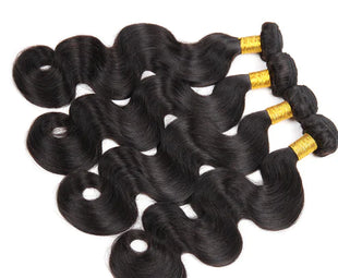 Human Hair Wigs - 100% Real Virgin Human Hair Glueless Lace Front Wigs