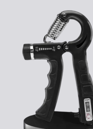 Adjustable Hand Grip Strengthener with Counter