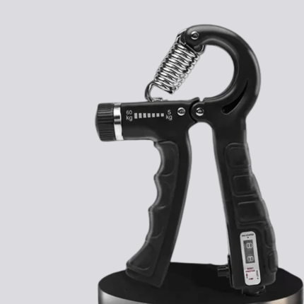 Adjustable Hand Grip Strengthener with Counter