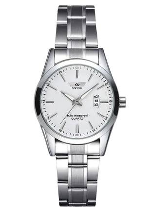 New Steel Band Watch for Men - Non-Mechanical Model