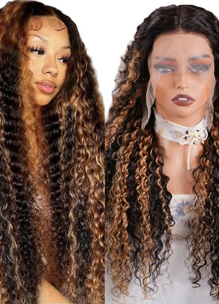 Deep Wave Lace Front Wig