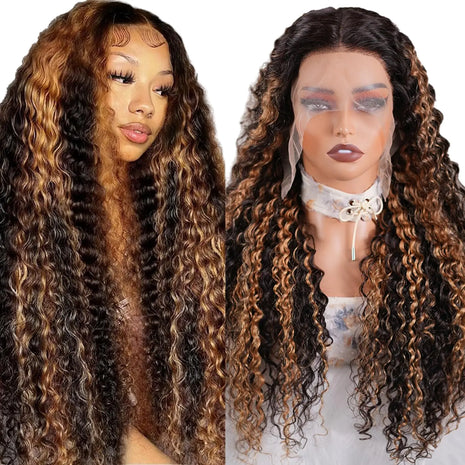 Deep Wave Lace Front Wig