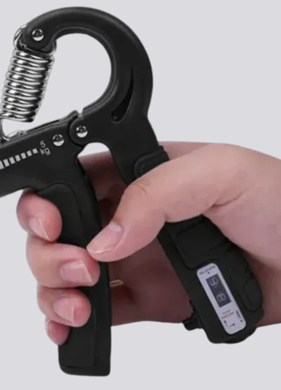 Adjustable Hand Grip Strengthener with Counter