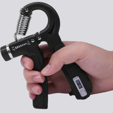 Adjustable Hand Grip Strengthener with Counter