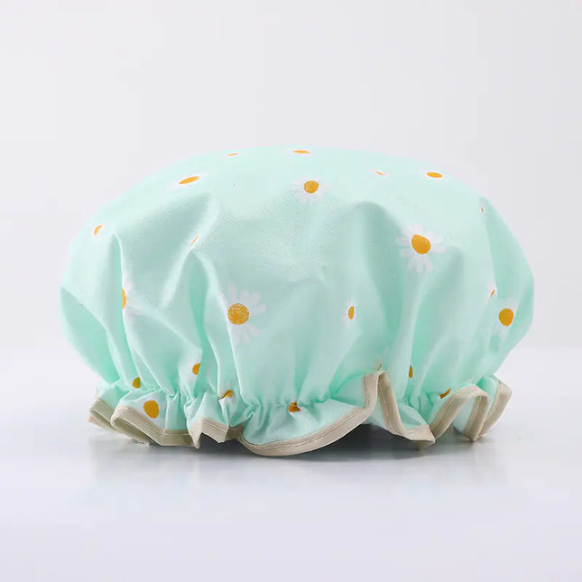 Disposable Double-layer Waterproof Shower Cap for Hair