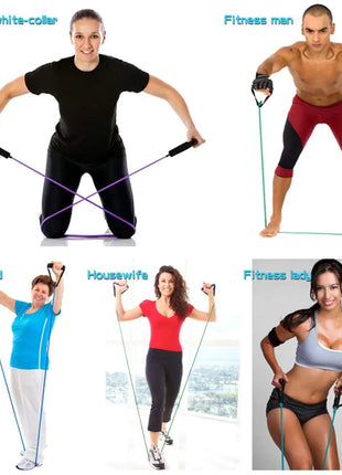 11 Pcs Resistance Bands