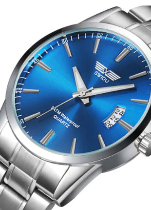 New Steel Band Watch for Men - Non-Mechanical Model