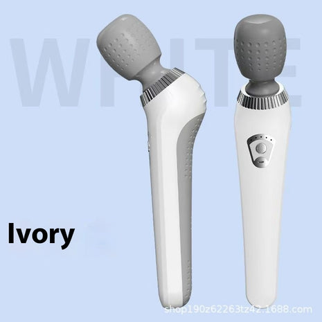 Portable Electric Vibration Massager – White