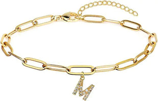 New Women's Fashion Initial Letter Bracelet