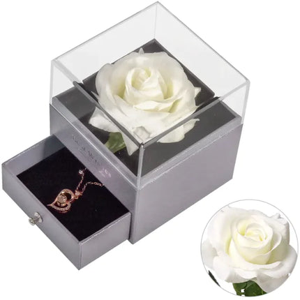 Valentine Eternal Rose Jewelry Gift Box