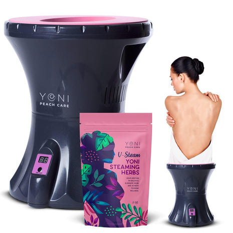 Elegant Yoni Herbal Steamer with Organic Herbs