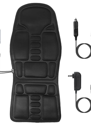 Heated Vibration Massage Seat Cushion for Car & Home