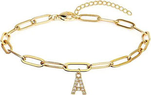 New Women's Fashion Initial Letter Bracelet
