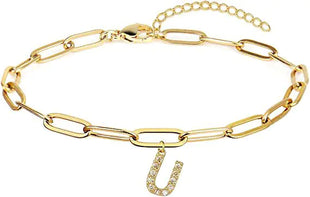 New Women's Fashion Initial Letter Bracelet