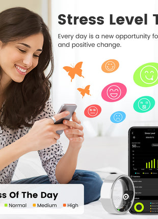 Titanium smart ring – view 10