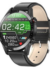 Black leather buckle