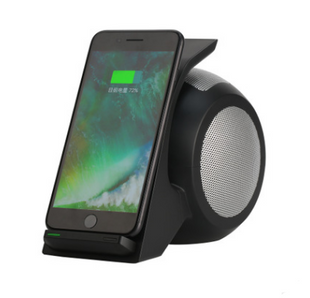 Wireless charging Bluetooth speaker, view 4