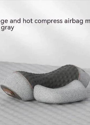 Heated cervical pillow with memory foam for neck support and comfort
