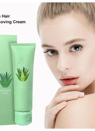 Aloe Hair Removal Cream for Body and Leg Hair