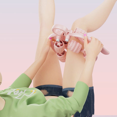 Leg massage roller clip – view 2