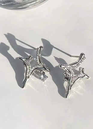 Asterism Rhinestone Earrings