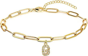 New Women's Fashion Initial Letter Bracelet