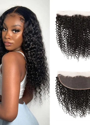12 Inch Kinky Curly HD Lace Frontal