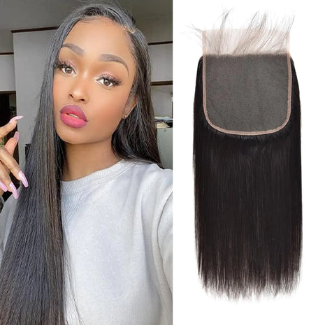 Straight Lace Closure Human Hair