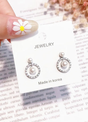 Pearl Elegance Stud Earrings