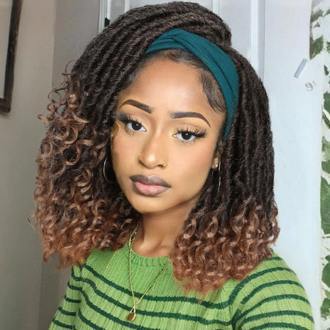 Ombre Blonde Passion Twist Dreadlock Wig