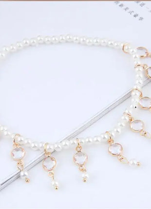 Pearl Tassel Anklet and Pearl Anklet Collection