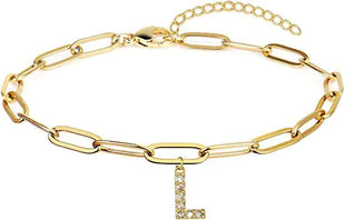 New Women's Fashion Initial Letter Bracelet