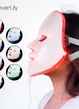 Wireless 7-Color LED Photon Face Mask