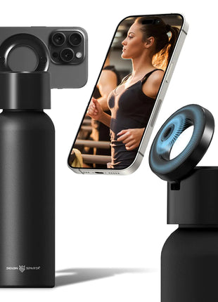 Insulated Water Bottle Compatible with Magsafe Holder Magnetic Water Bottle Stainless Steel